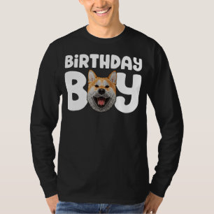 Camiseta Shiba Inu niño Fiesta de cumpleaños Perro Shiba In