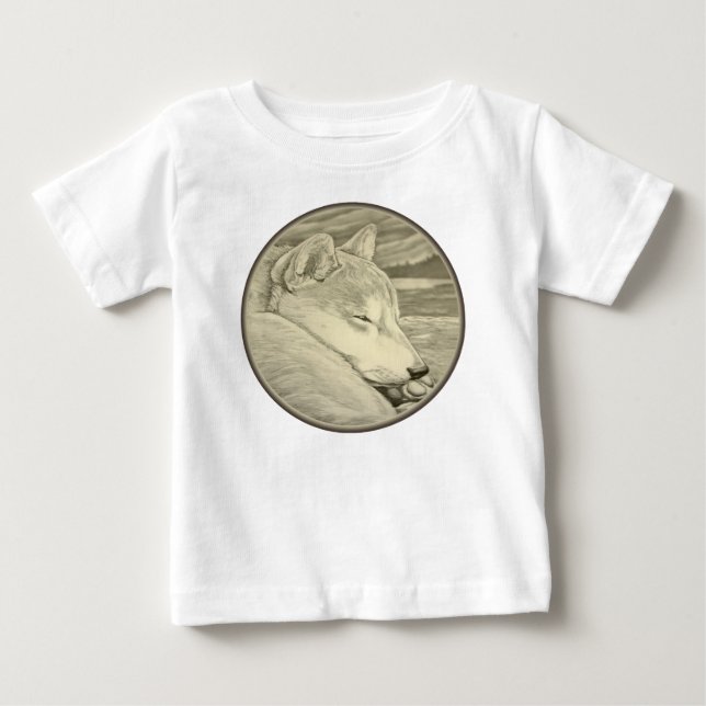 Camiseta Shiba Inu Niños Camisetas de Perro Perro  (Anverso)
