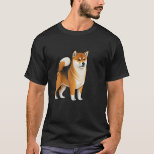 Camiseta Shiba Inu Perro Mamá y Papá 13