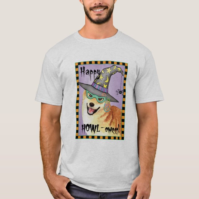 Camiseta Shiba Inu Witch (Anverso)