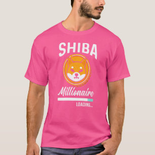 Camiseta Shiba Millionaire Cargando Símbolo De Moneda Shiba