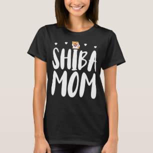 Camiseta Shiba Mom Funny Shiba Inu Dueña de Mascota Perro M