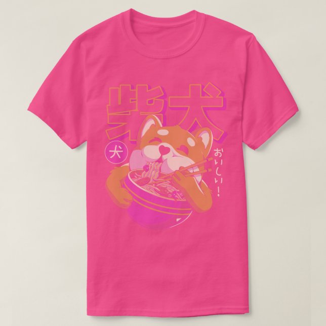 Camiseta Shiba Noodles (Diseño del anverso)