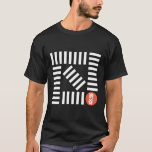 Camiseta Shibuya Tokyo Scramble cruzando Shibuya Crossing J