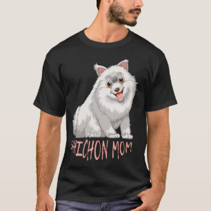 Camiseta shichon mamá Fked