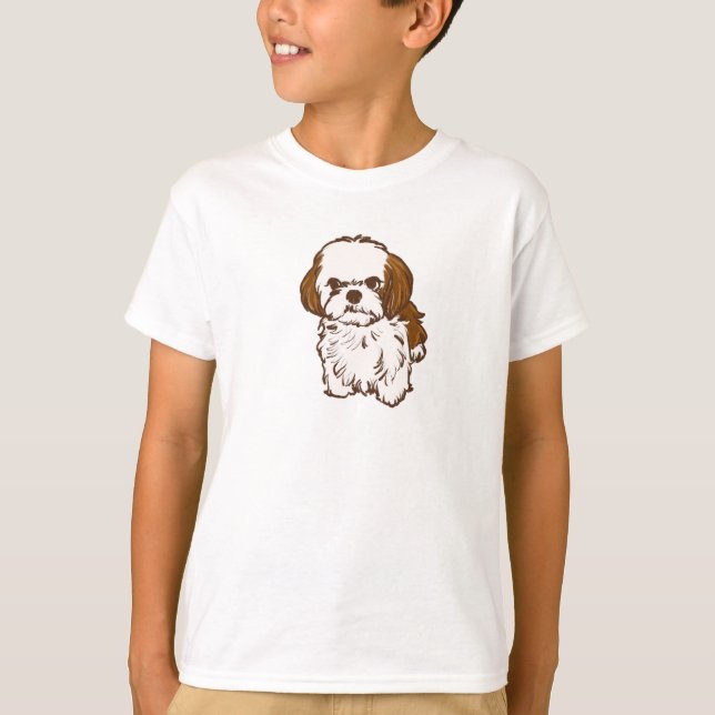 Camiseta shih tsz dog (Anverso)