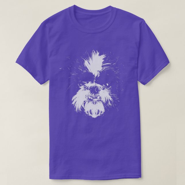 Camiseta Shih Tzu (Diseño del anverso)