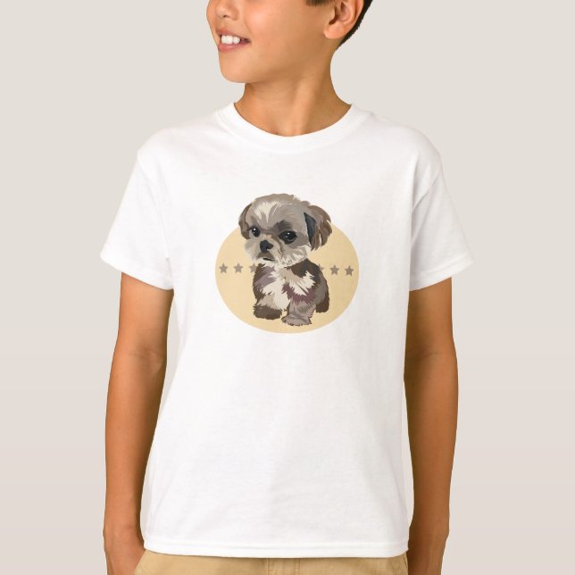 Camiseta Shih Tzu (Anverso)