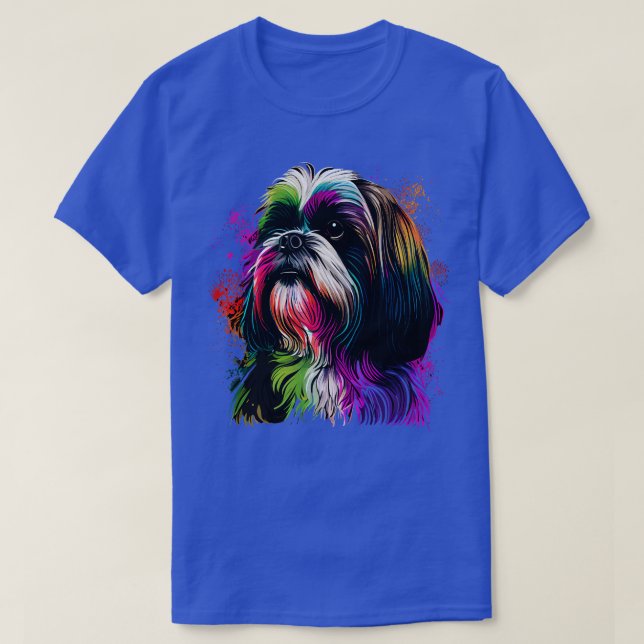 Camiseta Shih Tzu (Diseño del anverso)