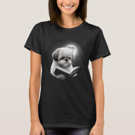 Camiseta Shih Tzu amante del libro