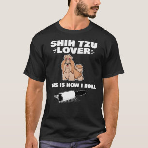 Camiseta Shih Tzu Así Es Como Trato Pekingese