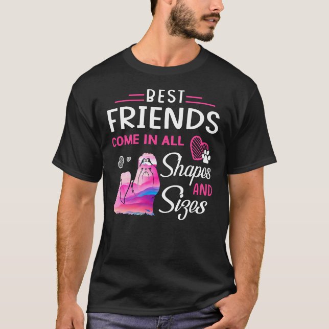 Camiseta Shih Tzu Best Friends (Anverso)