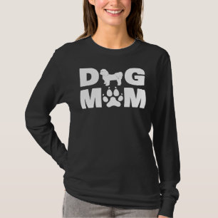 Camiseta Shih Tzu Breve Clip Para El Día De La Madre Perra