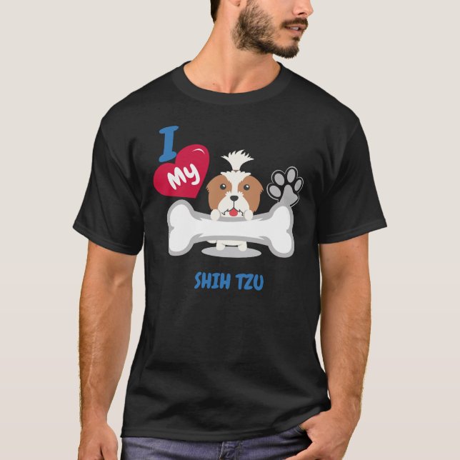 Camiseta Shih Tzu Cute Dog Idea Perros (Anverso)