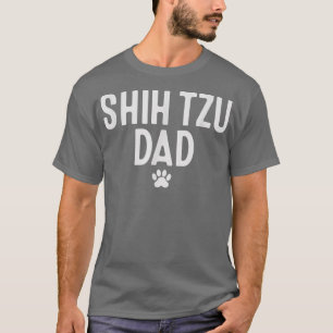 Camiseta Shih Tzu Dad Shih Tzu Dueg Dueño de perros