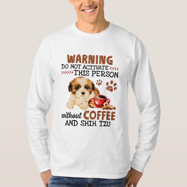 Camiseta Shih Tzu Dog (Anverso)