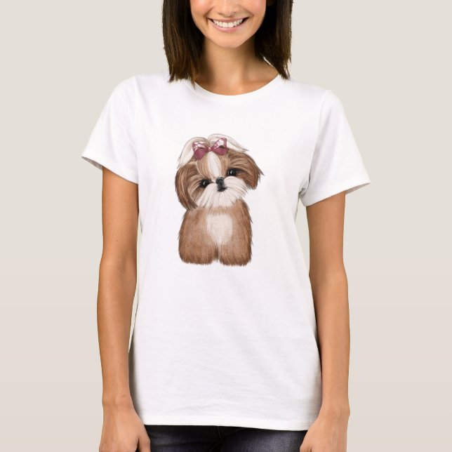 Camiseta Shih Tzu Dog (Anverso)