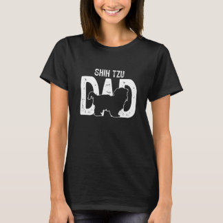 Camiseta Shih Tzu Dog Cute papá