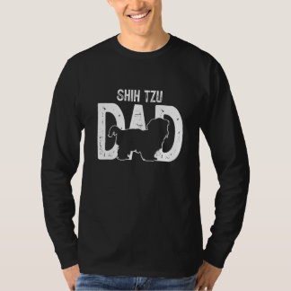 Camiseta Shih Tzu Dog Cute papá