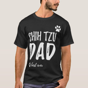 Camiseta Shih Tzu Dog Dad Divertida idea de regalo para los