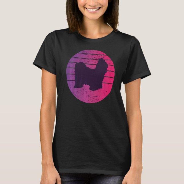 Camiseta Shih Tzu Dog Retro 12 (Anverso)