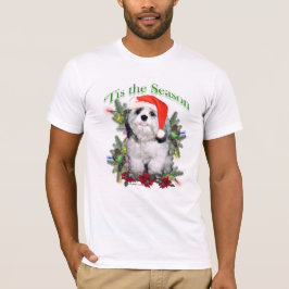 Camiseta Shih Tzu 'Esta es la estación