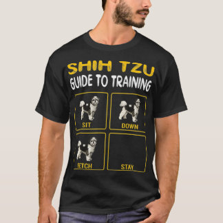 Camiseta Shih Tzu Guide To Training Dog Obedience 