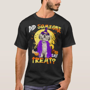 Camiseta Shih Tzu Halloween ¿Alguien dijo tratar a Png?