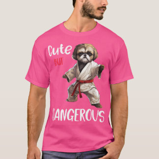 Camiseta Shih Tzu Karate Kung Fu Boys Gi