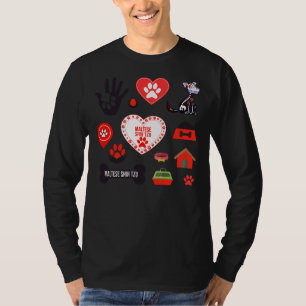 Camiseta Shih Tzu Maltés Para Niños Y Chicas