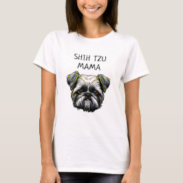 Camiseta Shih Tzu Mama