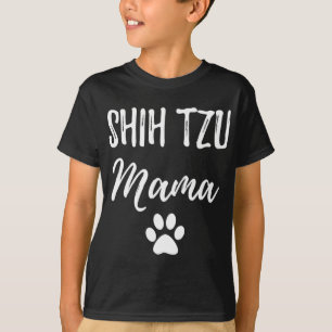 Camiseta Shih Tzu Mama Funny Dog Lover Dog Mom Gift