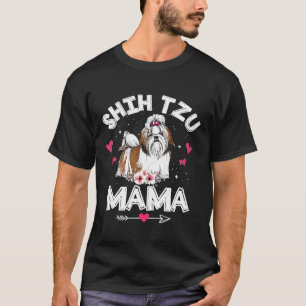 Camiseta Shih Tzu Mama Por Shih Tzu