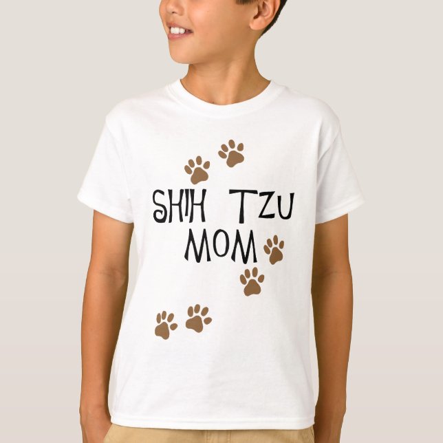 Camiseta Shih Tzu Mom (Anverso)
