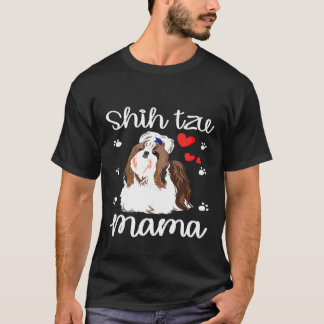 Camiseta Shih Tzu Mom Dog