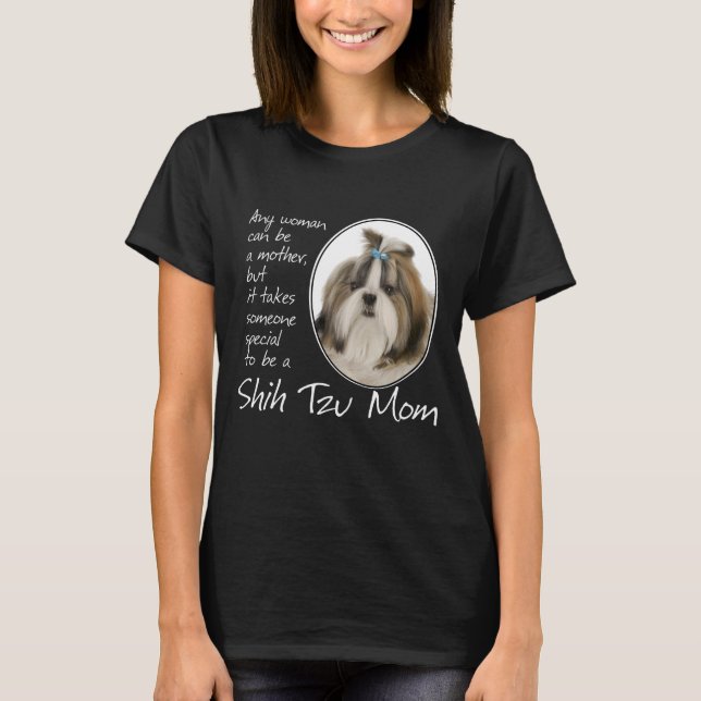 Camiseta Shih Tzu Mom T-Shirt (Anverso)