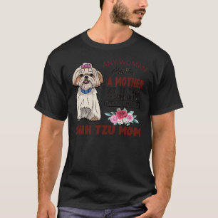 Camiseta Shih Tzu Mom Y Face Mask