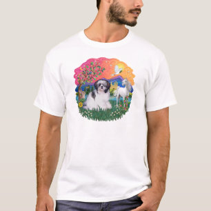 Camiseta Shih Tzu (negro y blanco #1)