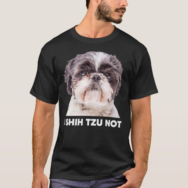 Camiseta Shih Tzu no (Anverso)