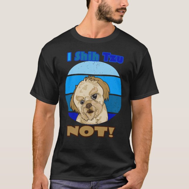 Camiseta Shih Tzu No Por Dog Mix (Anverso)