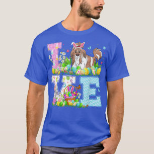 Camiseta Shih Tzu Perro Pascua Huevos Caza Graciosa Amor Sh