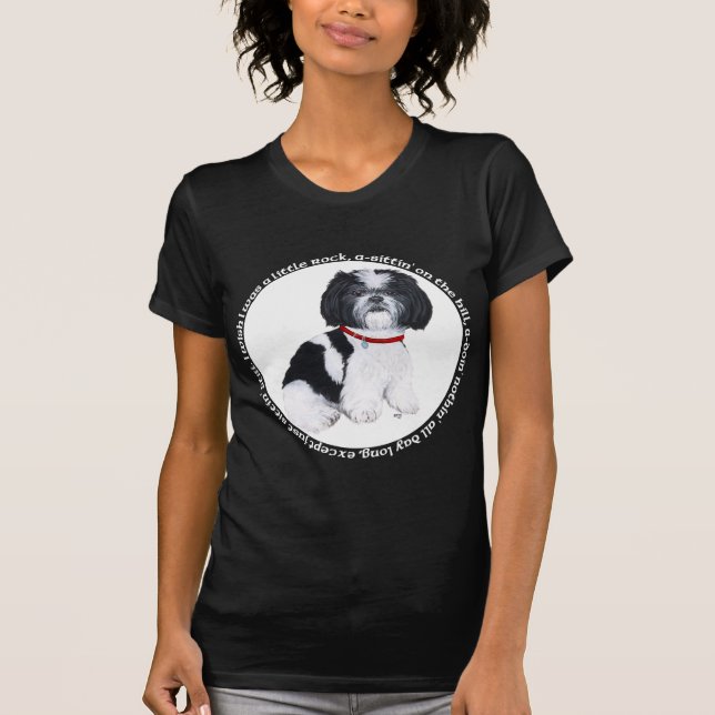 Camiseta Shih Tzu quiere (Anverso)