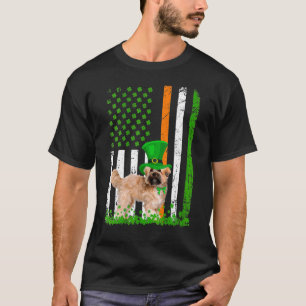 Camiseta Shih Tzu Saint Patrick's Day de las mujeres se vue