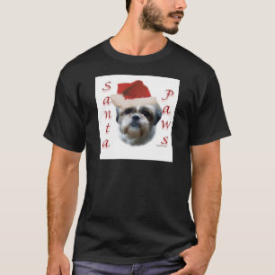 Camiseta Shih Tzu Santa Paws