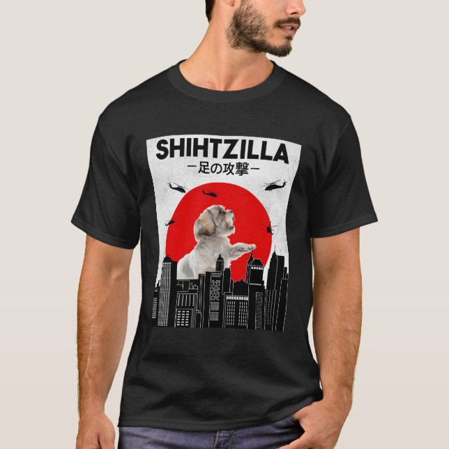 Camiseta Shih Tzu Shih Tzu Shih Tzu Shih Tzu (Anverso)