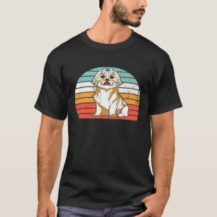 Camiseta Shih Tzu Shih Tzy Mamá Perro Antecedentes