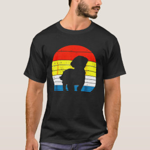Camiseta Shih Tzu Silhouette Sunset Dog Dueño