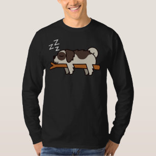 Camiseta Shih Tzu Sleeping Lazy