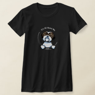 Camiseta Shih Tzu su todo alrededor yo