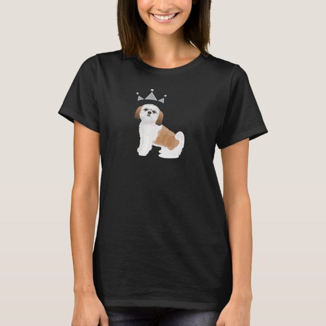 Camiseta Shih Tzu T-Shirt (Anverso)